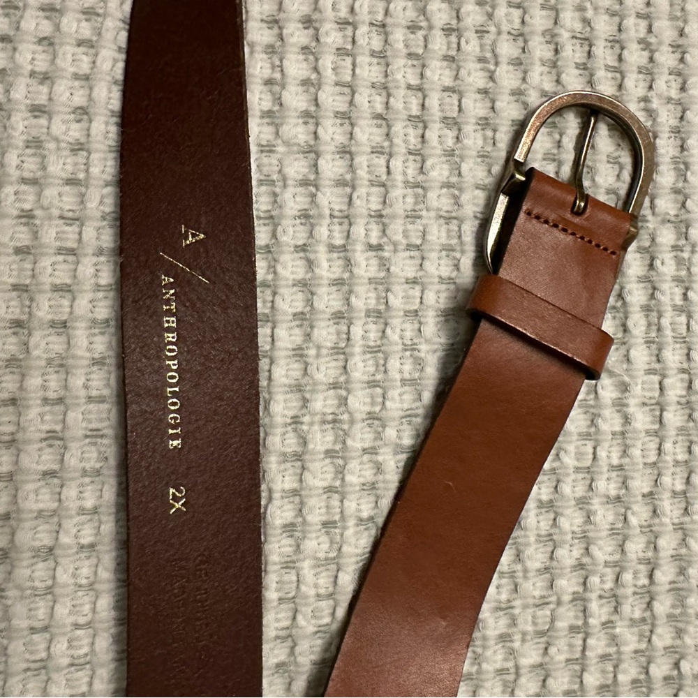 Anthropologie leather belt, like new